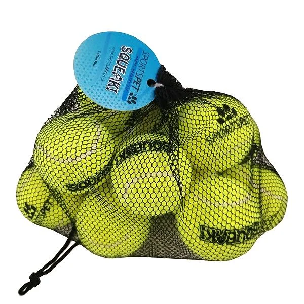- How to clean pet toysSPORTSPET Tennis Balls with Squeaker Packs of 3 or 12