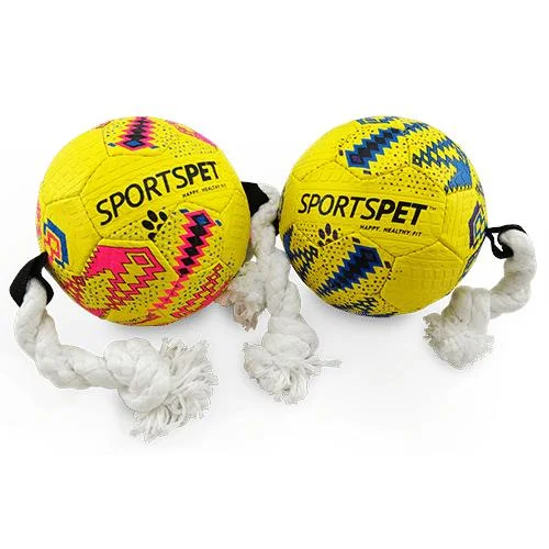 - Indoor pet toy recommendationsSportspet Natural Rubber Dog Football 2 Sizes
