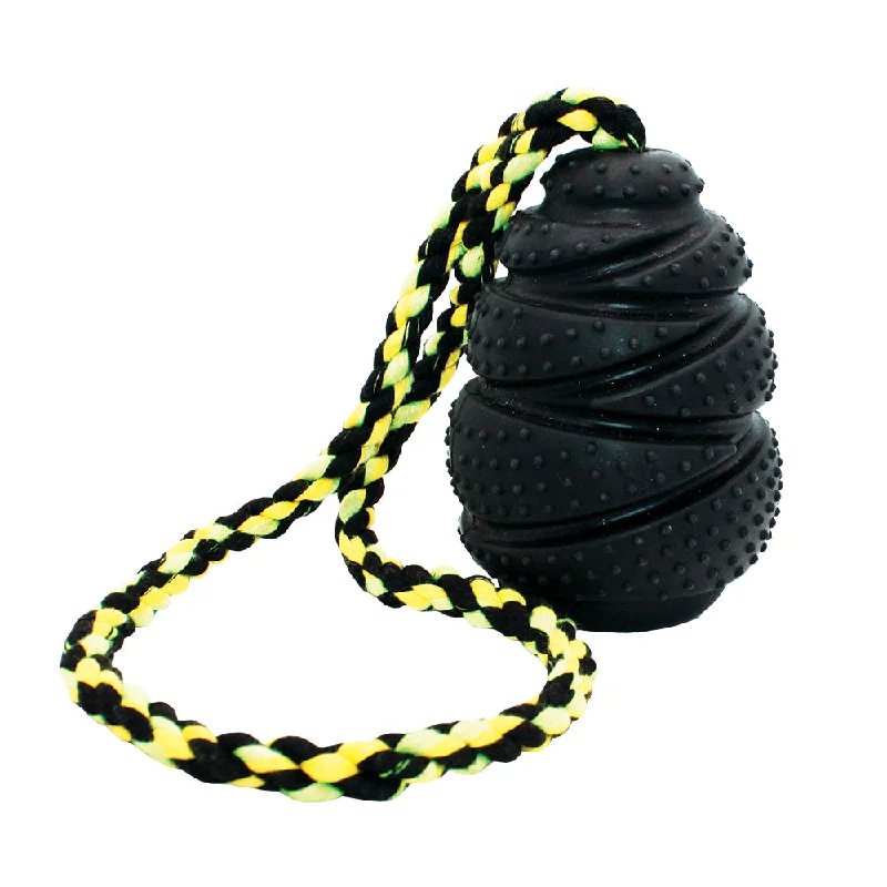 - Cat teasers selectionGrrrelli Rubber Tough Dog Toys Tough Large Tugger w. Rope
