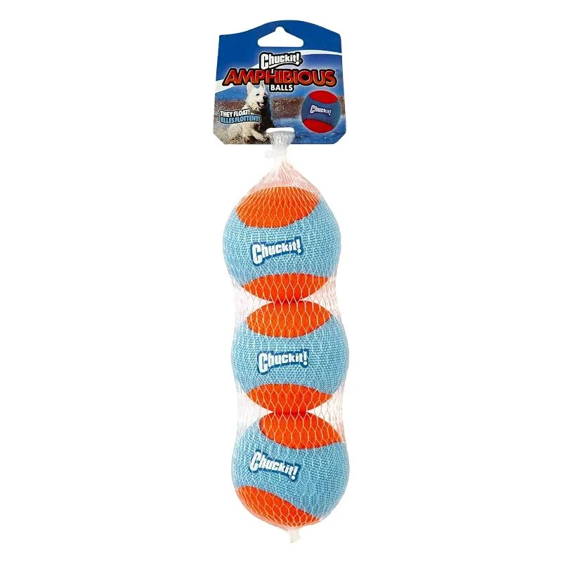 -Non-toxic pet toy recommendationsChuckit! Amphibious Balls Water Dog Toys Pack of 3 -Non-toxic pet toy recommendationsChuckit! Amphibious Balls Water Dog Toys Pack of 3