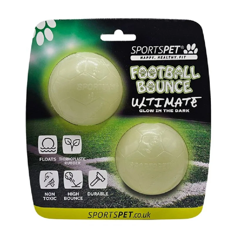 Pet toysSportspet Football Bounce Ultimate Glow in the Dark Balls