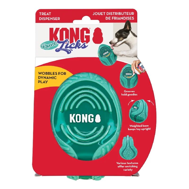 - Precautions for using pet toysKONG Licks Rewards