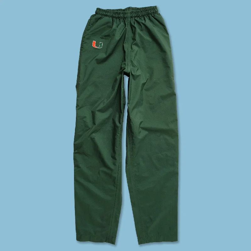 Vintage Nike Miami Hurricanes Track Pants Small