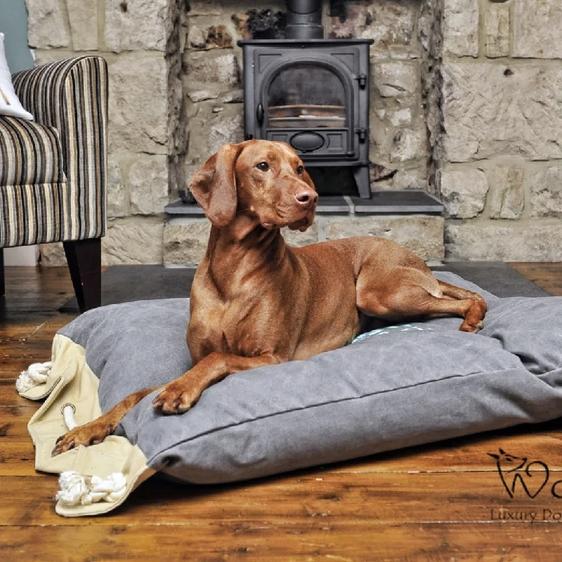 Portland Canvas Luxury Dog Bed
