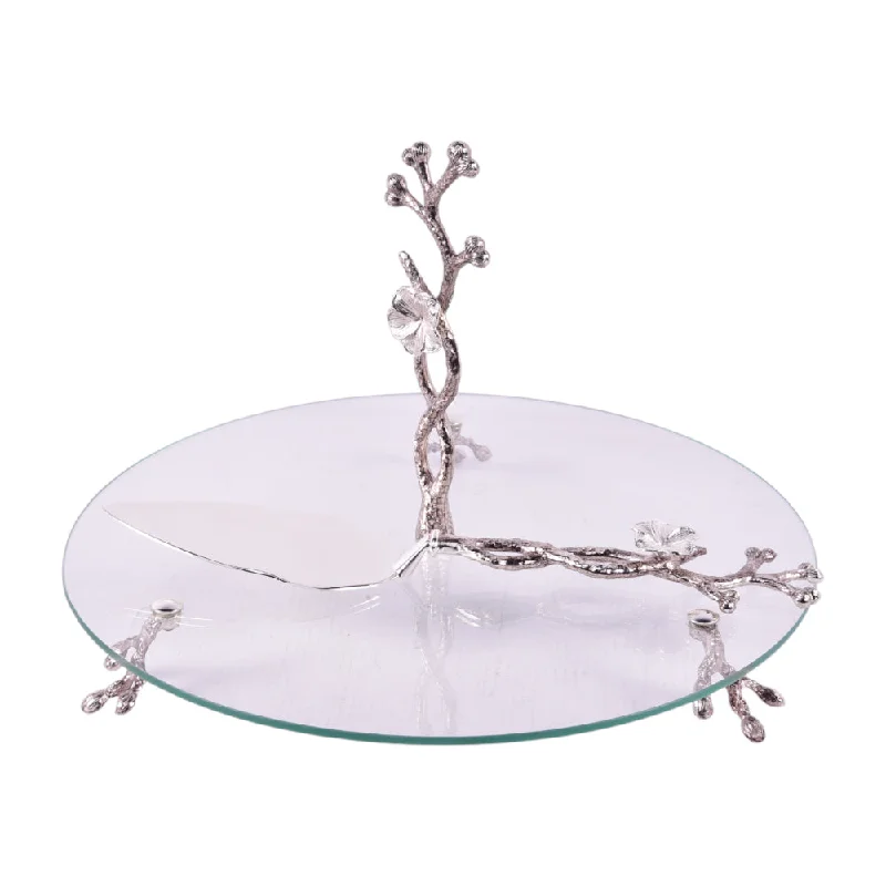 CAKE SET 1 TIER ORCHID CD-6878