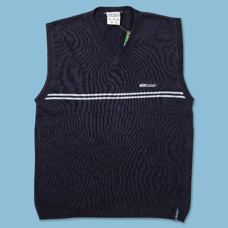 Vintage Reebok Sweater Vest Medium
