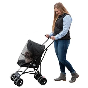 Non-toxic pet clothesTravel Lite Pet Stroller - Black