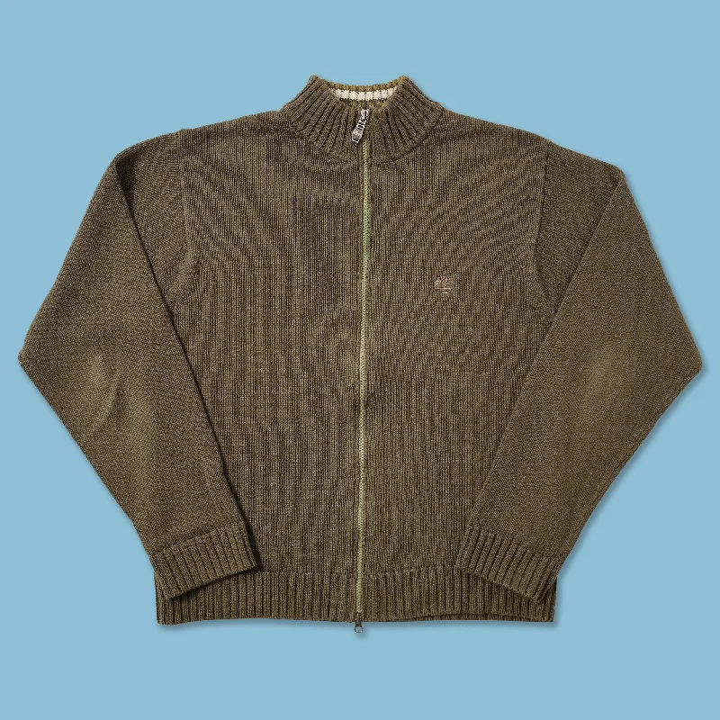 Vintage Timberland Knit Jacket Medium