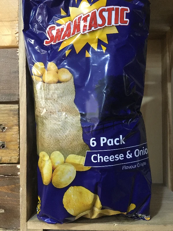 Snaktastic Cheese & Onion 6 Pack 150g