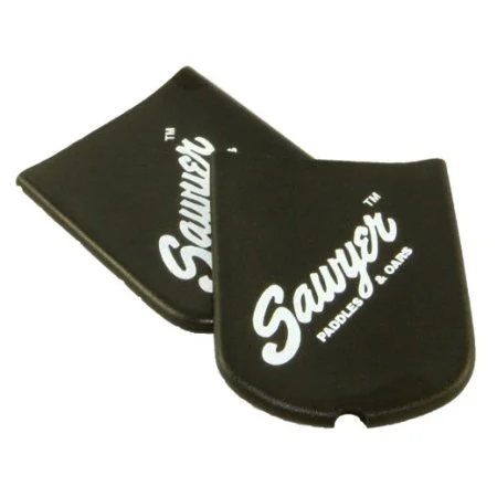 Protoco Oar Tips for Sawyer Paddles  Black  4.9-5.1 X 6-Inch