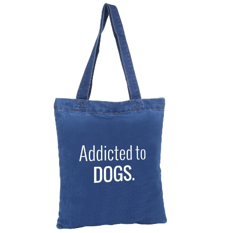 MAD-STYLE | Addicted to Dogs Denim Tote