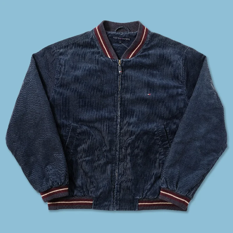 Tommy Hilfiger Cord Varsity Jacket Large