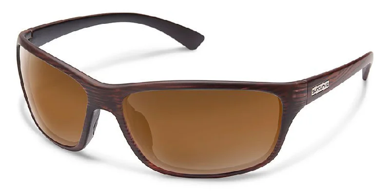 Smith Optics Lifestyle Suncloud 240537 Sentry Sunglasses 09Q63HB - Burnished Brown - Polarized Brown Unisex Rectangle