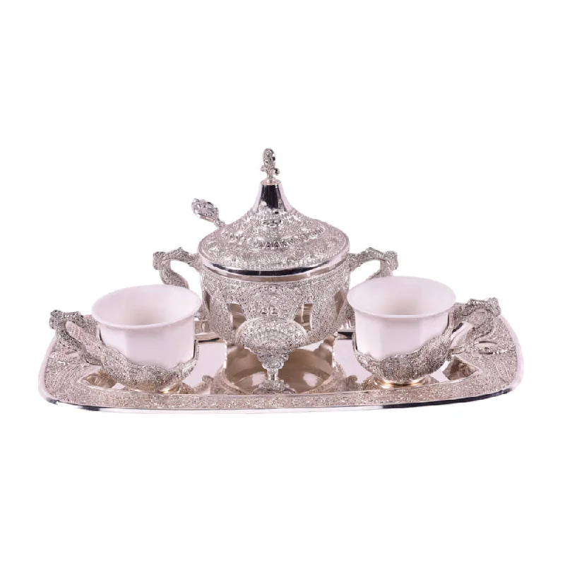 CUP SET 4PCS ORCHID TA1185 BASIC