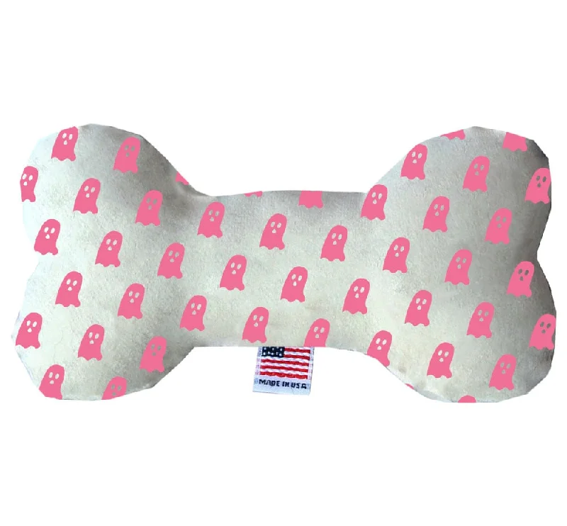 Pink Ghost on White Bone Toy in 3 Sizes