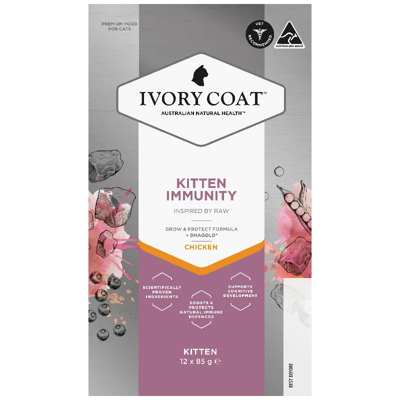 - How is Bricky cat food? Ivory Coat Inspired by Raw Immunity Kitten Formula (12 x 85g) - How is Bricky cat food? Ivory Coat Inspired by Raw Immunity Kitten Formula (12 x 85g)