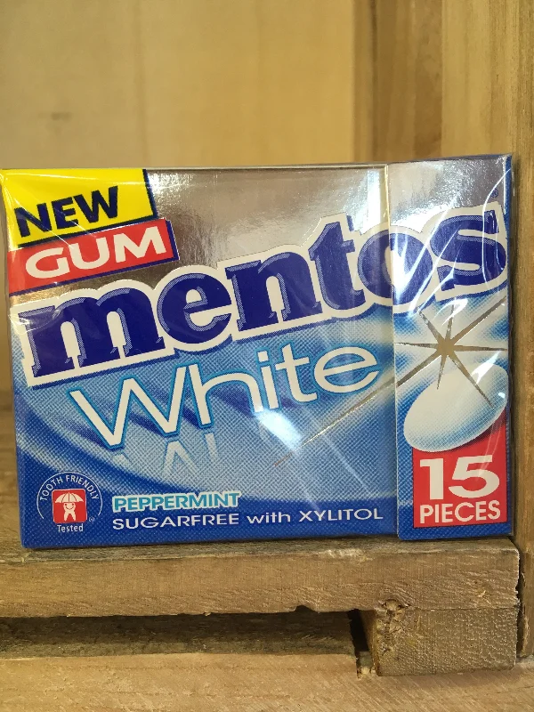 Mentos White Peppermint 15 Pieces
