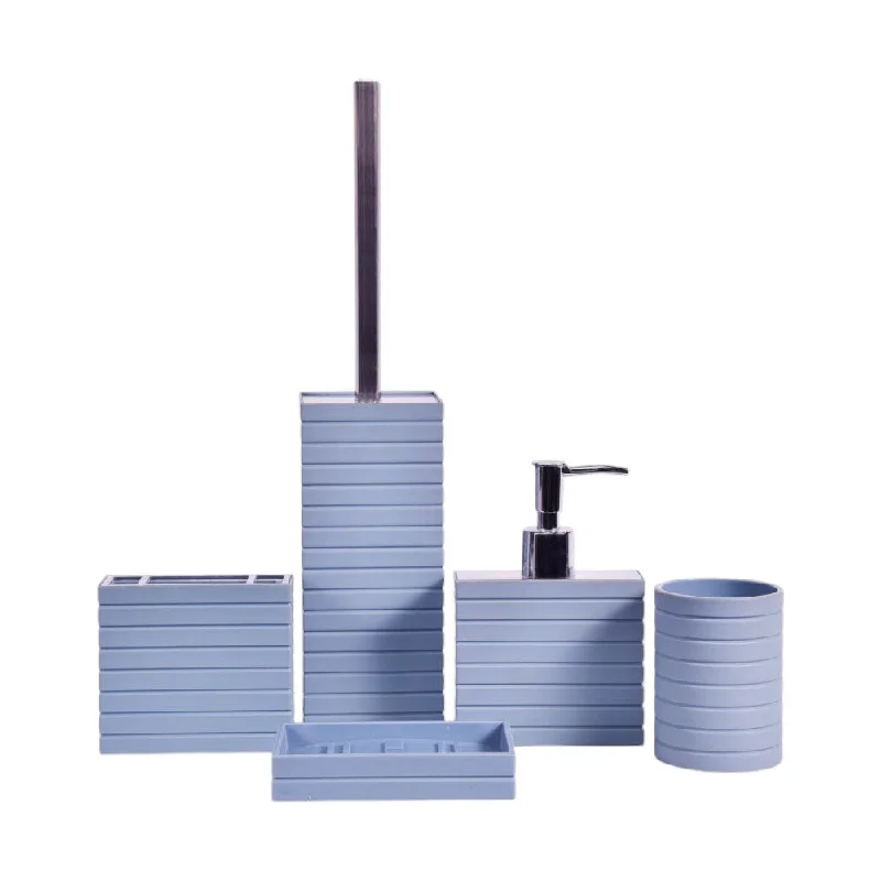 BATHROOM SET 5PC ACRYLIC IR HA081