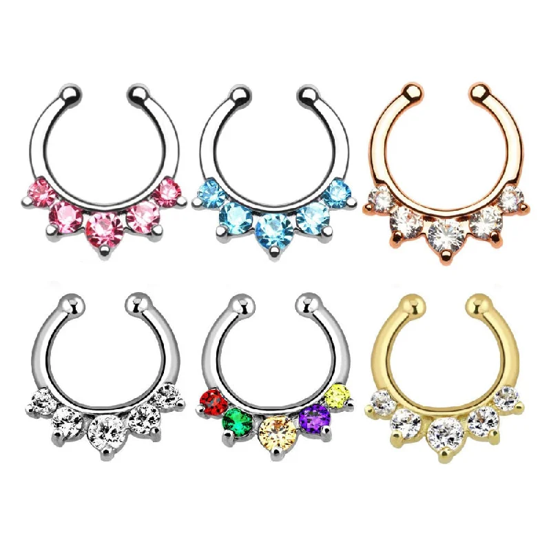 Fake Septum Nose Ring