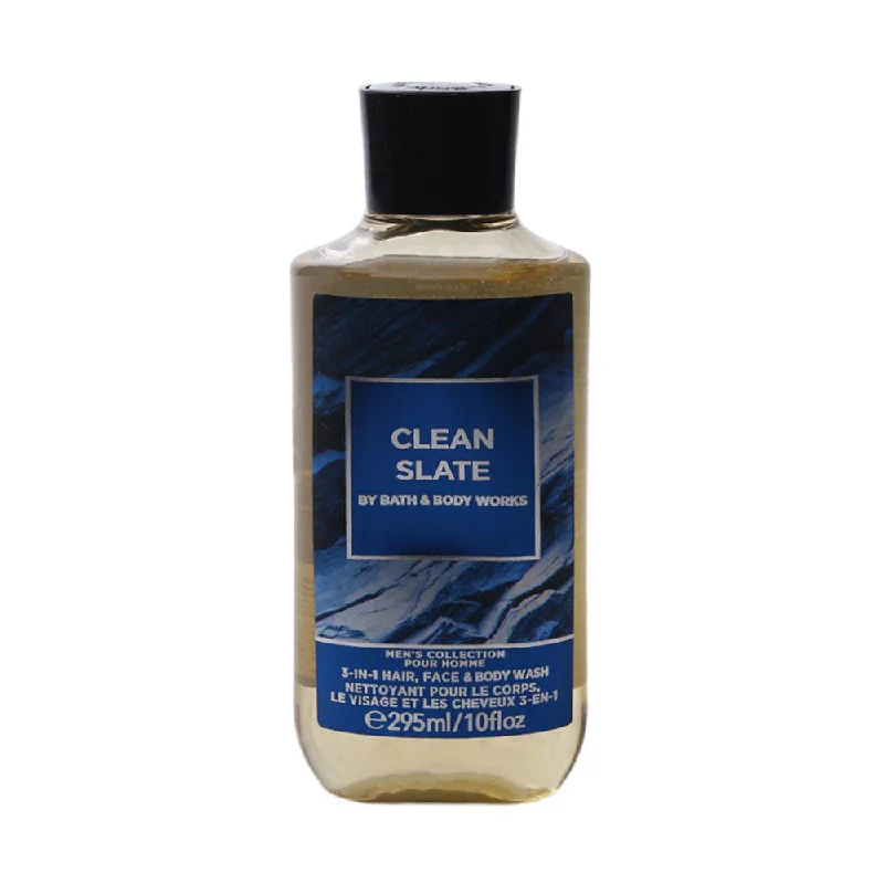 BBW CLEAN SLATE MENS  3IN1 SHOWER GEL 295ML