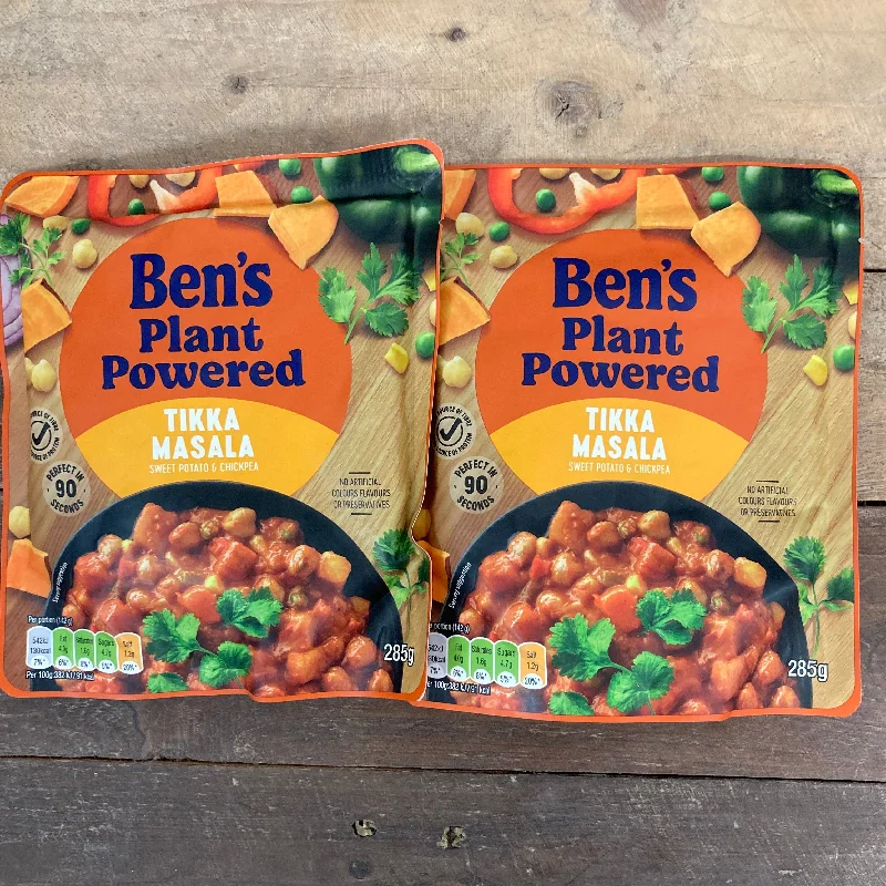 2x Ben's Plant Powered Tikka Masala Bags (2x285g)