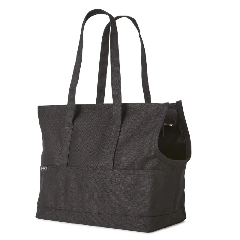 LOVE THY BEAST | Canvas Pet Tote in Black