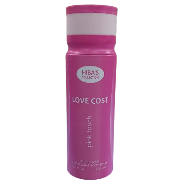 HIBA'S COLLECTION DEODORANT BODY SPRAY PINK TOUCH 200 ML