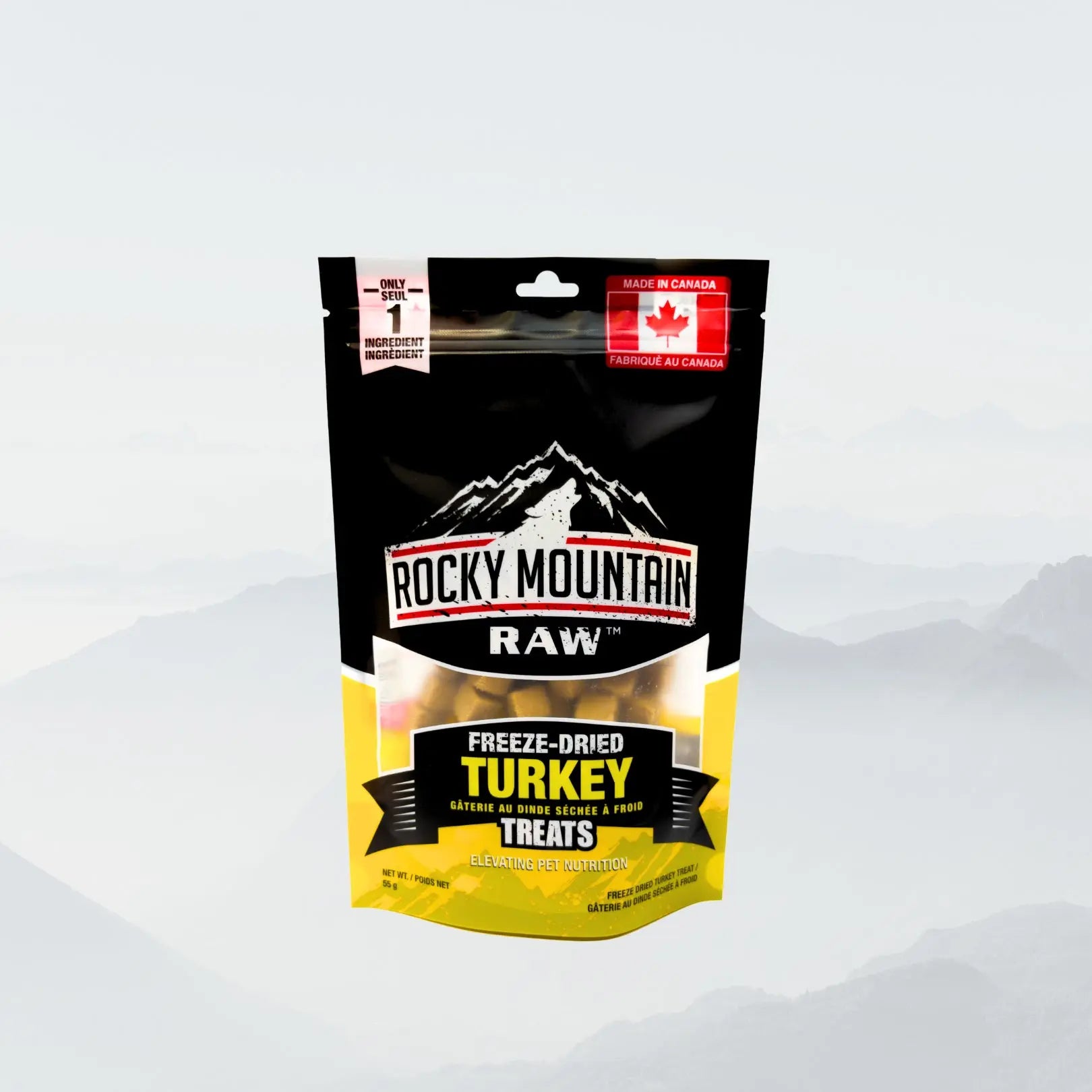 Rocky Mountain Raw Freeze-Dried Turkey Pet Treats 1.94 oz