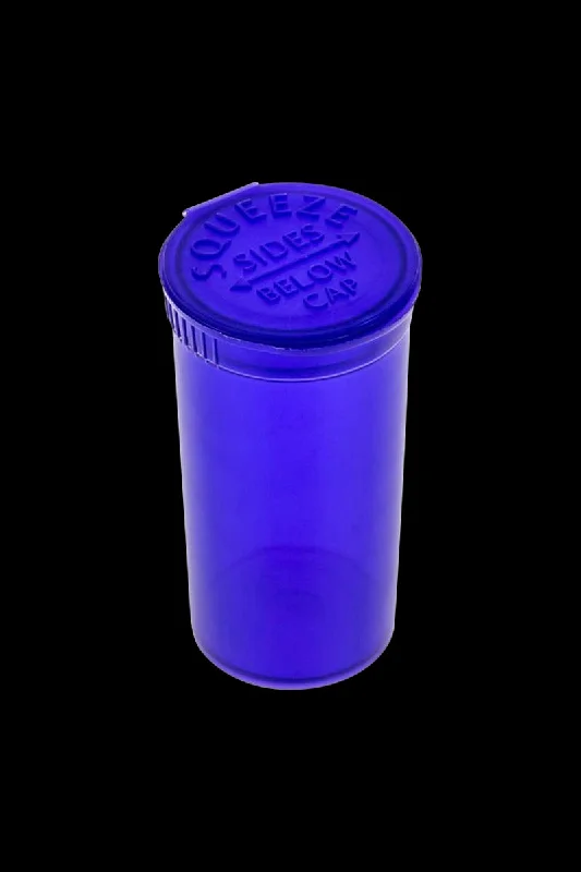 Small Plastic Pop Top Stash Jar