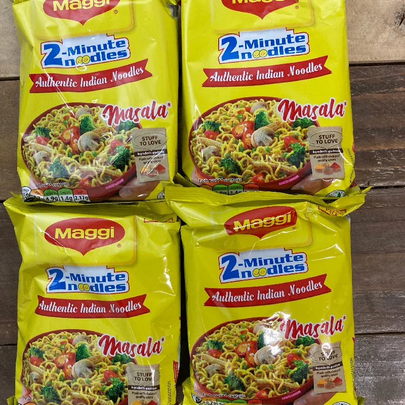 6x Maggi 2 Minute Masala Spicy Noodles (6x70g)