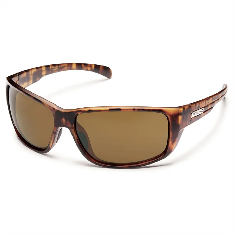 Smith Optics Lifestyle Suncloud 240790 Milestone Sunglasses N9P65HB - Matte Tortoise - Polarized Brown Unisex Rectangle