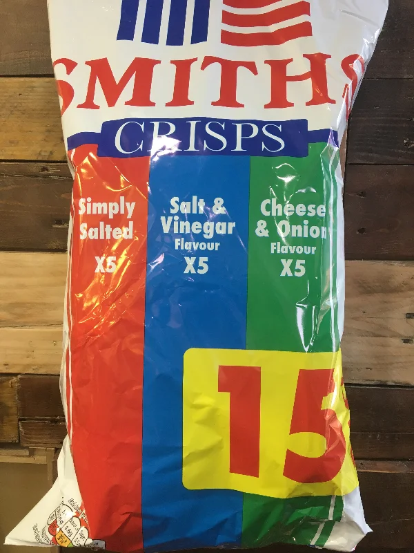 Smiths Variety Crisps 15x25g