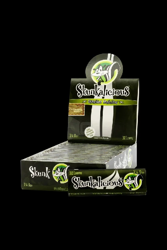 Skunkalicious 1 1/4 Mentholated Rolling Papers