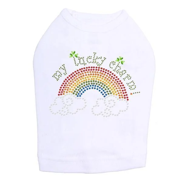 My Lucky Charm Rhinestone Dog Tank
