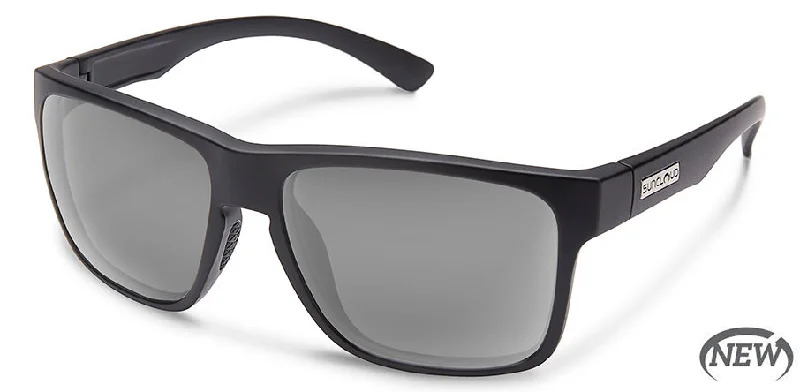 Suncloud Rambler Sunglasses Size 57mm in Black/Gray