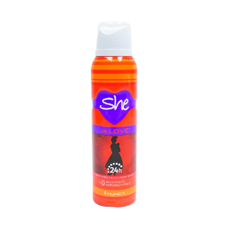 SHE DEODORANT IS HAPPY 150 ML BASIC