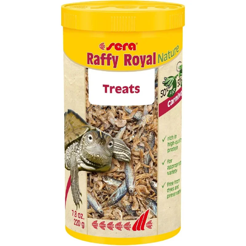 sera Raffy Royal Nature Reptile Treats 7.8 Oz.