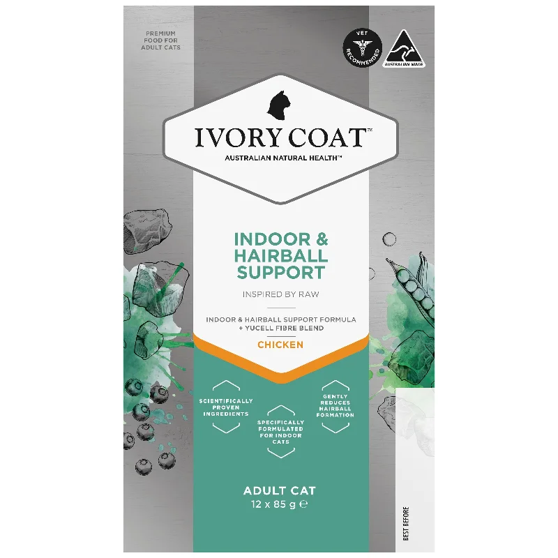 - Hill's Science Diet cat food price Ivory Coat Inspired by Raw Indoor & Hairball Cat Formula (12 x 85g) - Hill's Science Diet cat food price Ivory Coat Inspired by Raw Indoor & Hairball Cat Formula (12 x 85g)