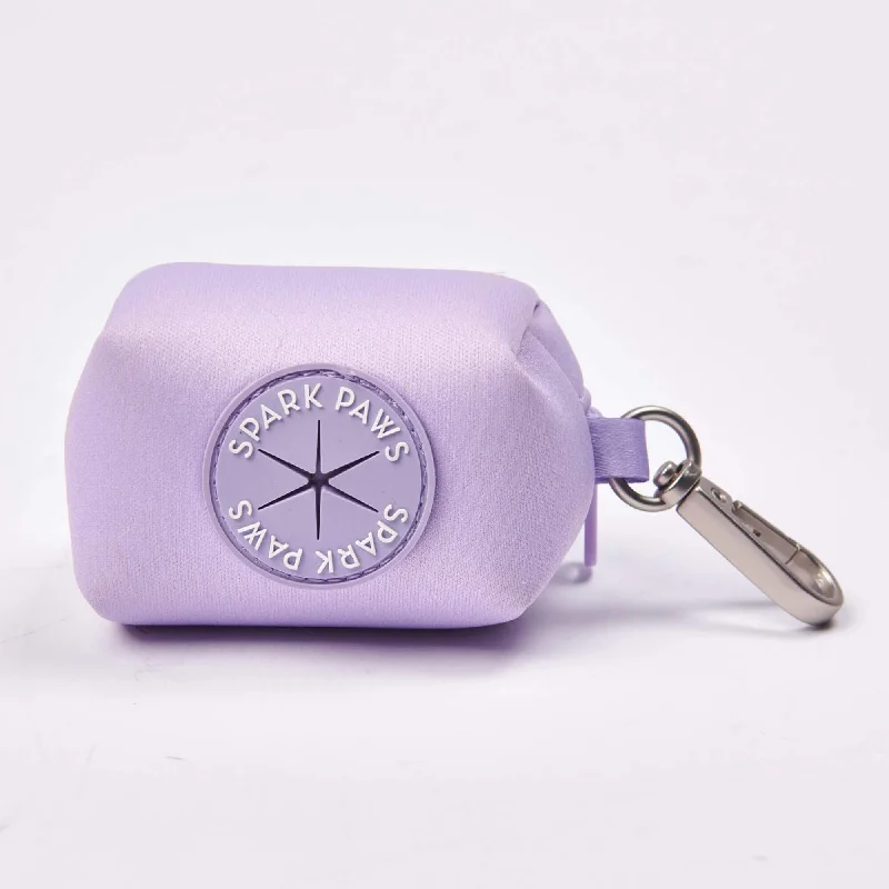 Pet walking leash setPoop Bag Holder- Lilac