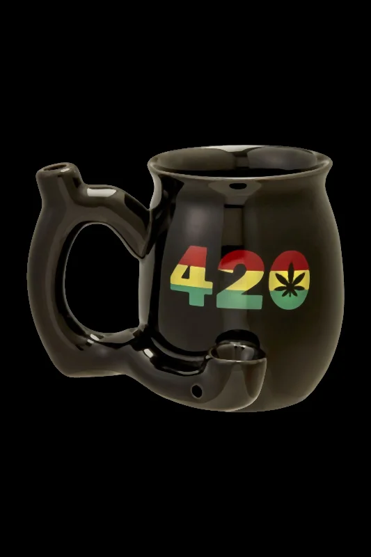 Roast & Toast Shiny 420 Rasta Mug Pipe