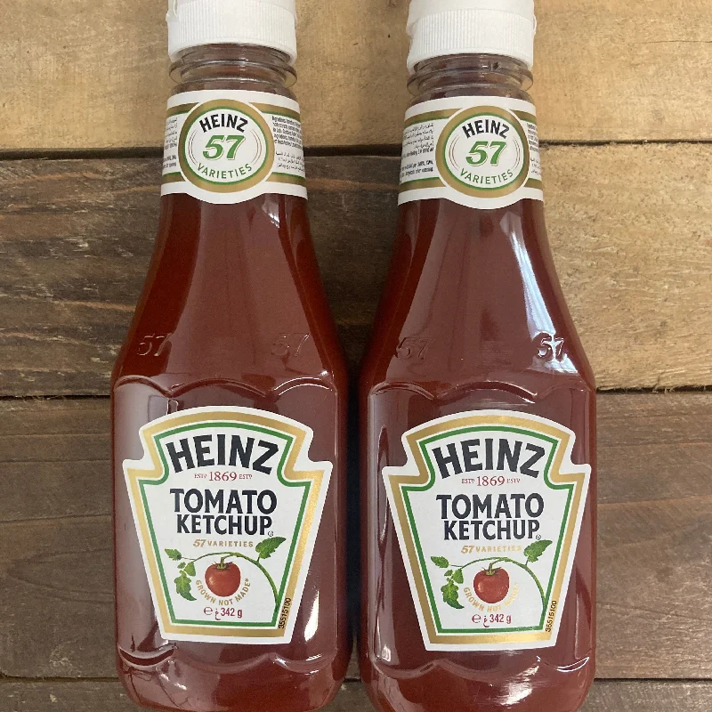 2x Heinz Tomato Ketchup (2x342g)