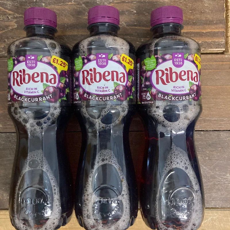 6x Ribena Blackcurrant Juice Drink (6x500ml)