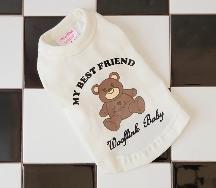 Wooflink My Best Friend T-Shirt - White