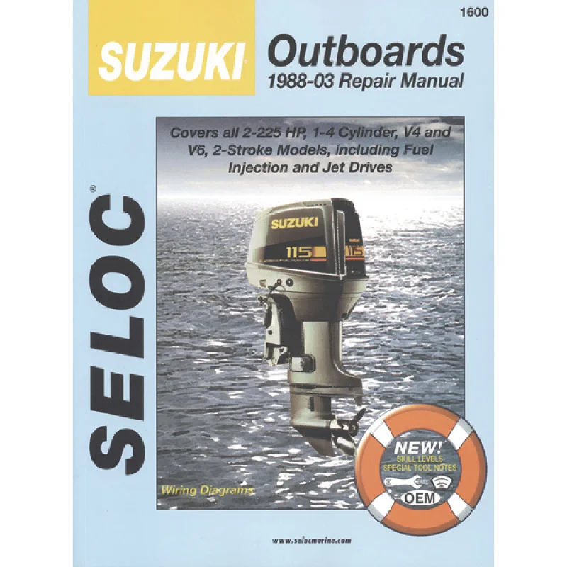 Marine Manual for Suzuki Outboards, Year: 1988 to 2003