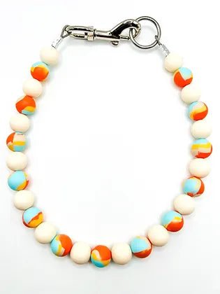 Surf's Up Beaded Pet Collar