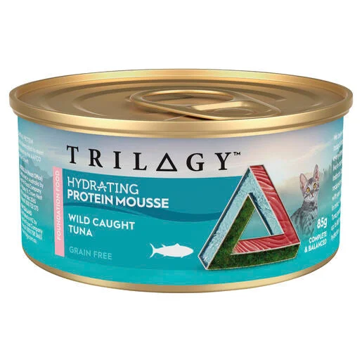 . **Price and Purchasing** Trilogy™ Hydrating Protein Mousse Kitten Wet Food Wild Caught Tuna 85g . **Price and Purchasing** Trilogy™ Hydrating Protein Mousse Kitten Wet Food Wild Caught Tuna 85g