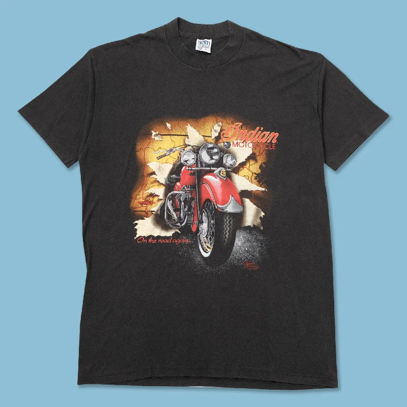 Vintage Indian Motorcycle T-Shirt Medium