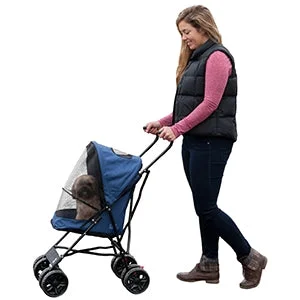 Dog clothesTravel Lite Pet Stroller - Dark Sapphire