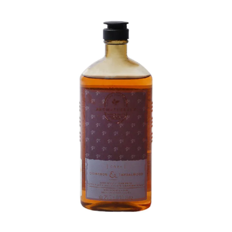 BBW AROMATHERAPY CINNAMON & SANDAL WOOD BODY WASH 295ML