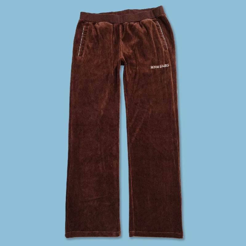 Women's Y2K Velour Sweat Pants Medium